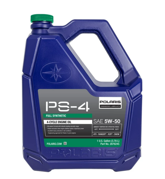 PS-4 Full Synthetic 5W-50 All-Season Oil, 4-Stroke