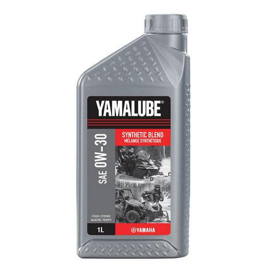 Yamalube® 0W-30, Synthetic Blend Engine Oil, 1L