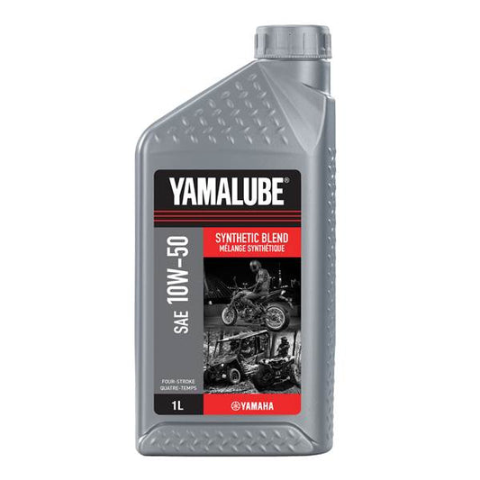 Yamalube® 10W-50 Synthetic Blend Engine Oil, 1L